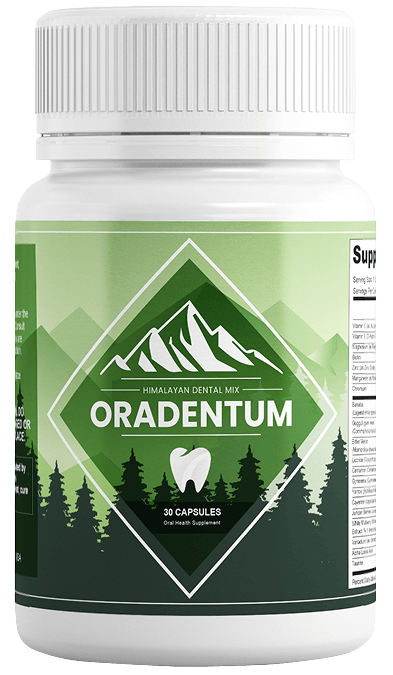 Oradentum supplement bottle