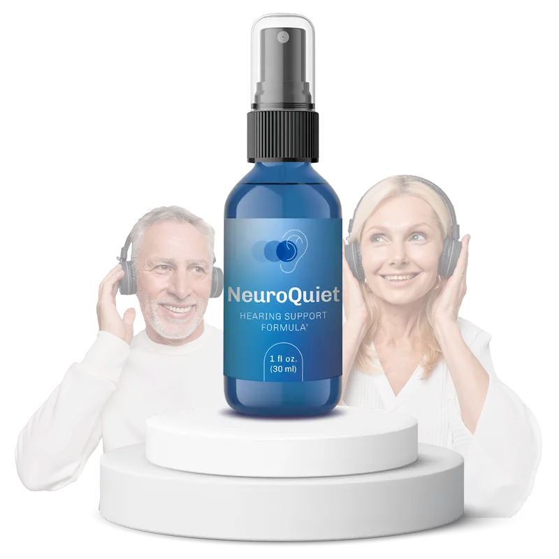 Neuro Quiet liquid hearing support formula bottles