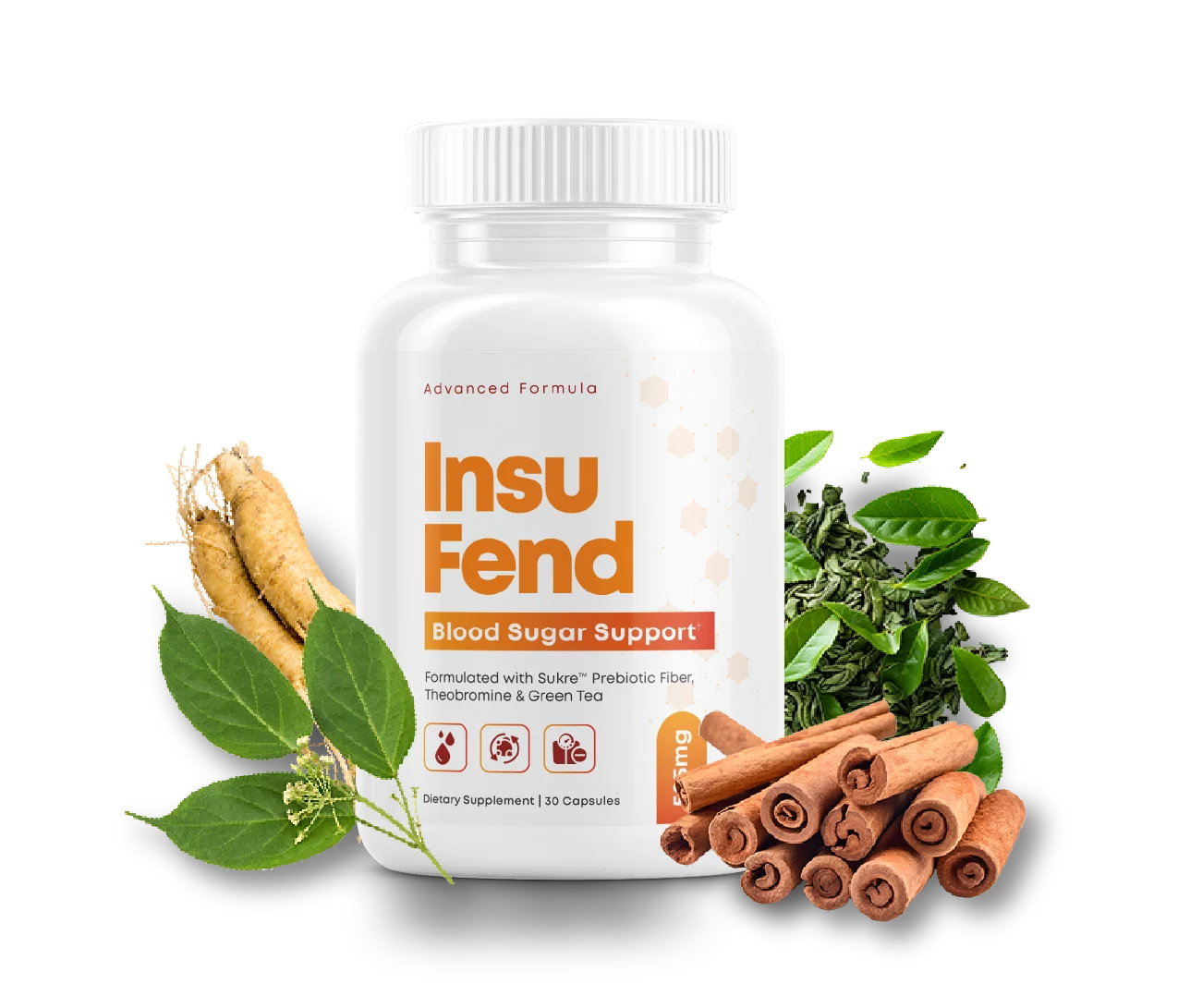Insufend supplement with key ingredients